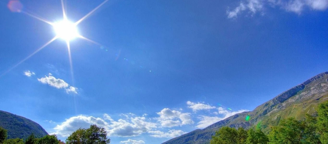 Σάββατο: Ανοδος της θερμοκρασίας σε όλη την Ελλάδα και 19-21 βαθμοί Κελσίου!